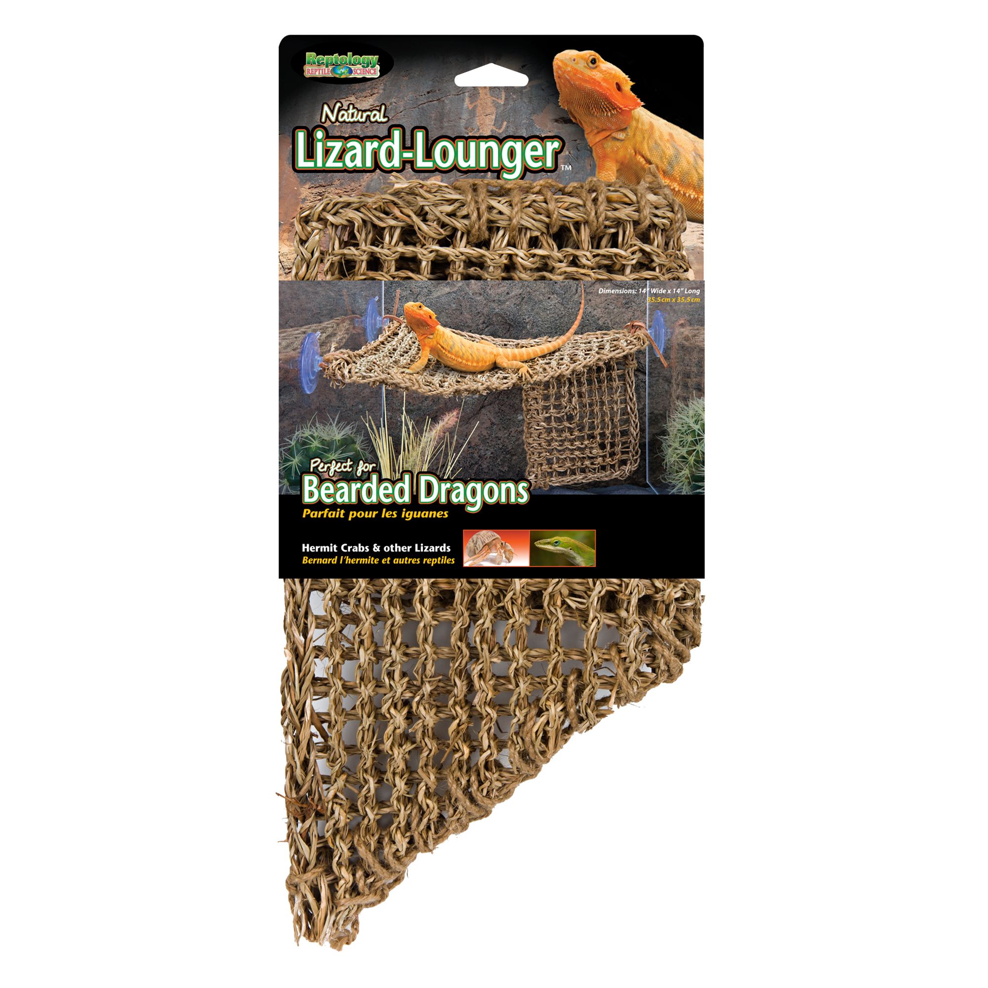 Penn Plax Large Lizard Lounger Reptile Habitat Decor Petsmart