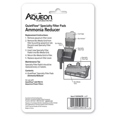 Product Aqueon® QuietFlow Specialty Ammonia Reducer Filter Pads