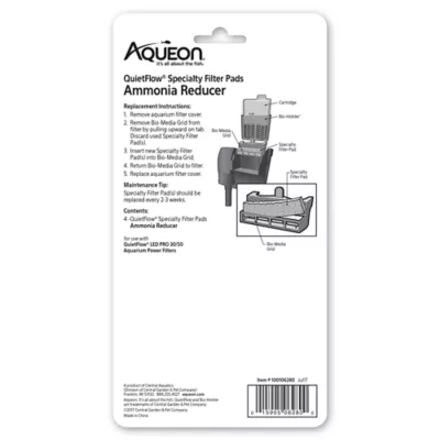 Product Aqueon® QuietFlow Specialty Ammonia Reducer Filter Pads