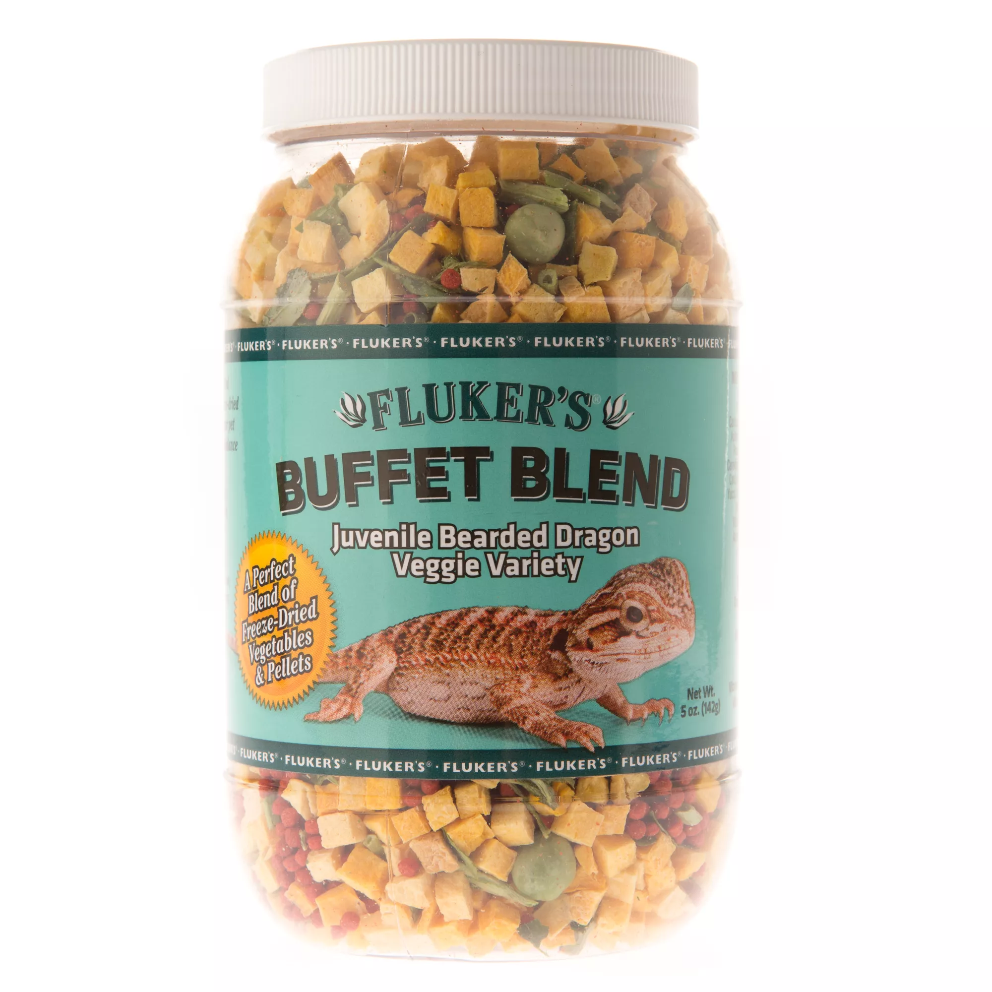 Fluker's® Freeze Dried Veggie Buffet Blend for Junvenile Bearded Dragons