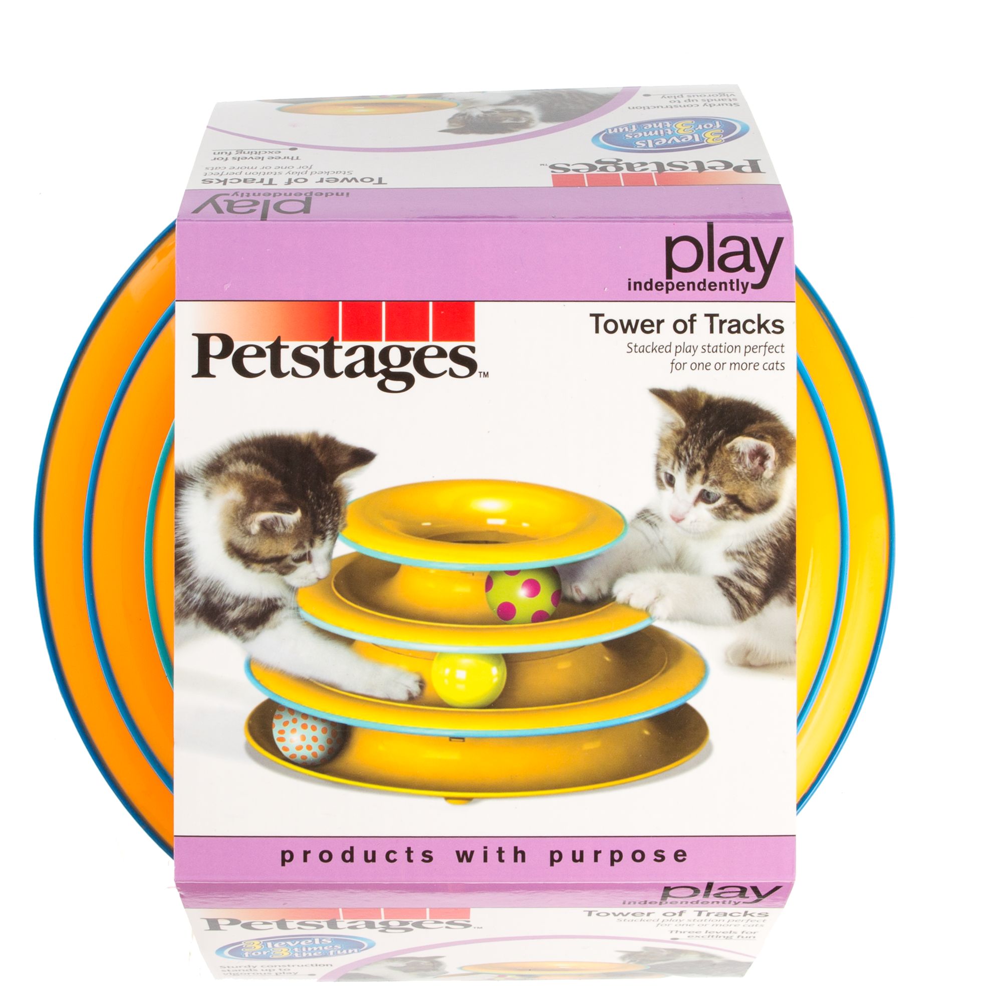 petstages tower of tracks cat toy