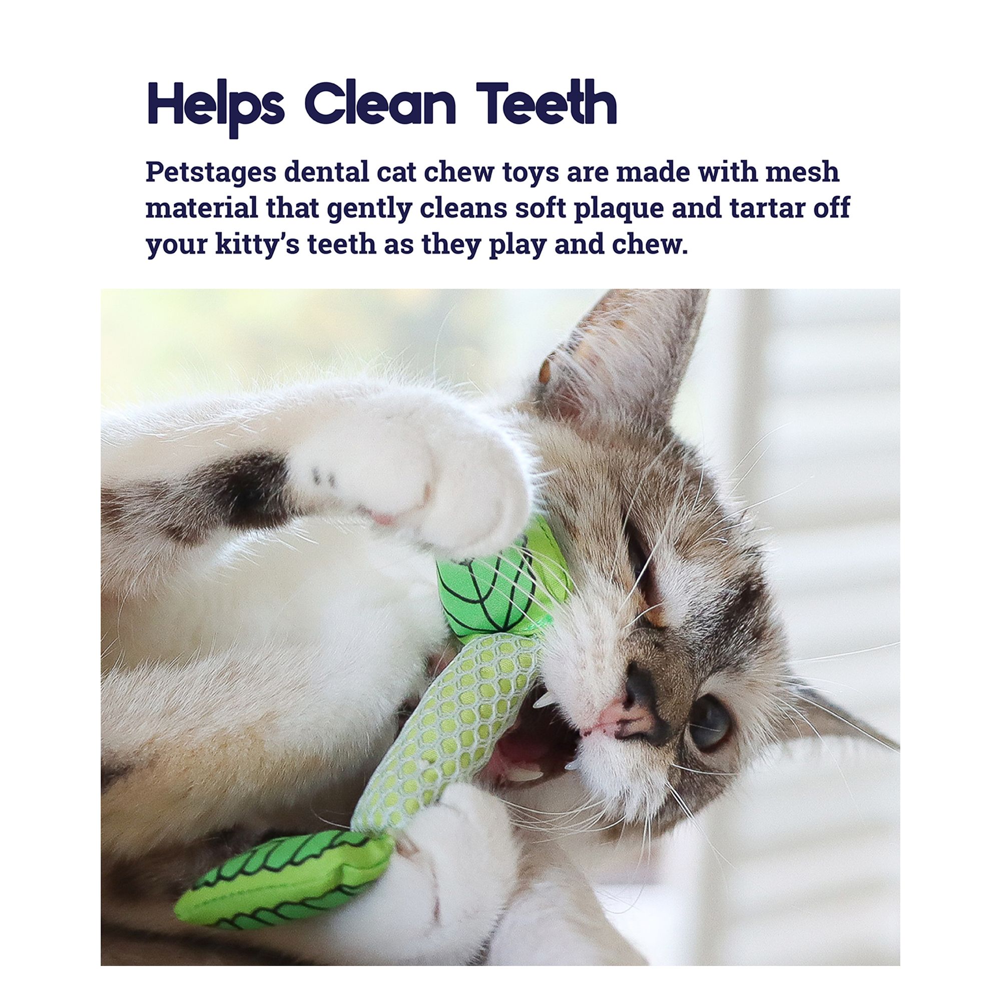 petstages fresh breath mint stick cat toy