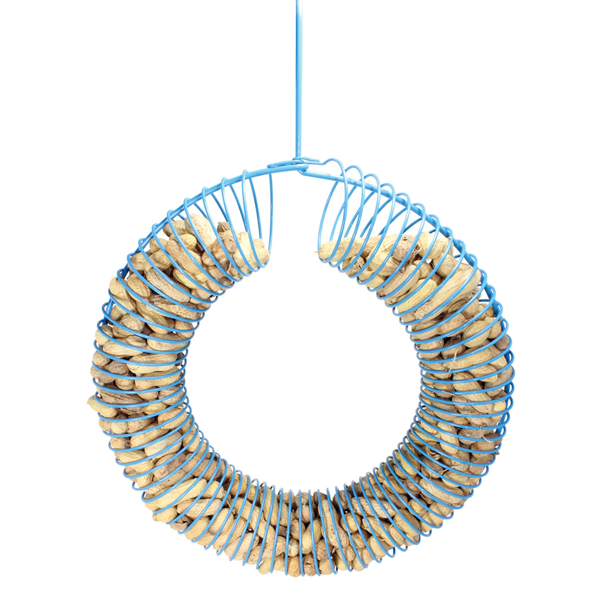 Pinebush Wreath Peanut Wild Bird Feeder Bird Outdoor Feeders