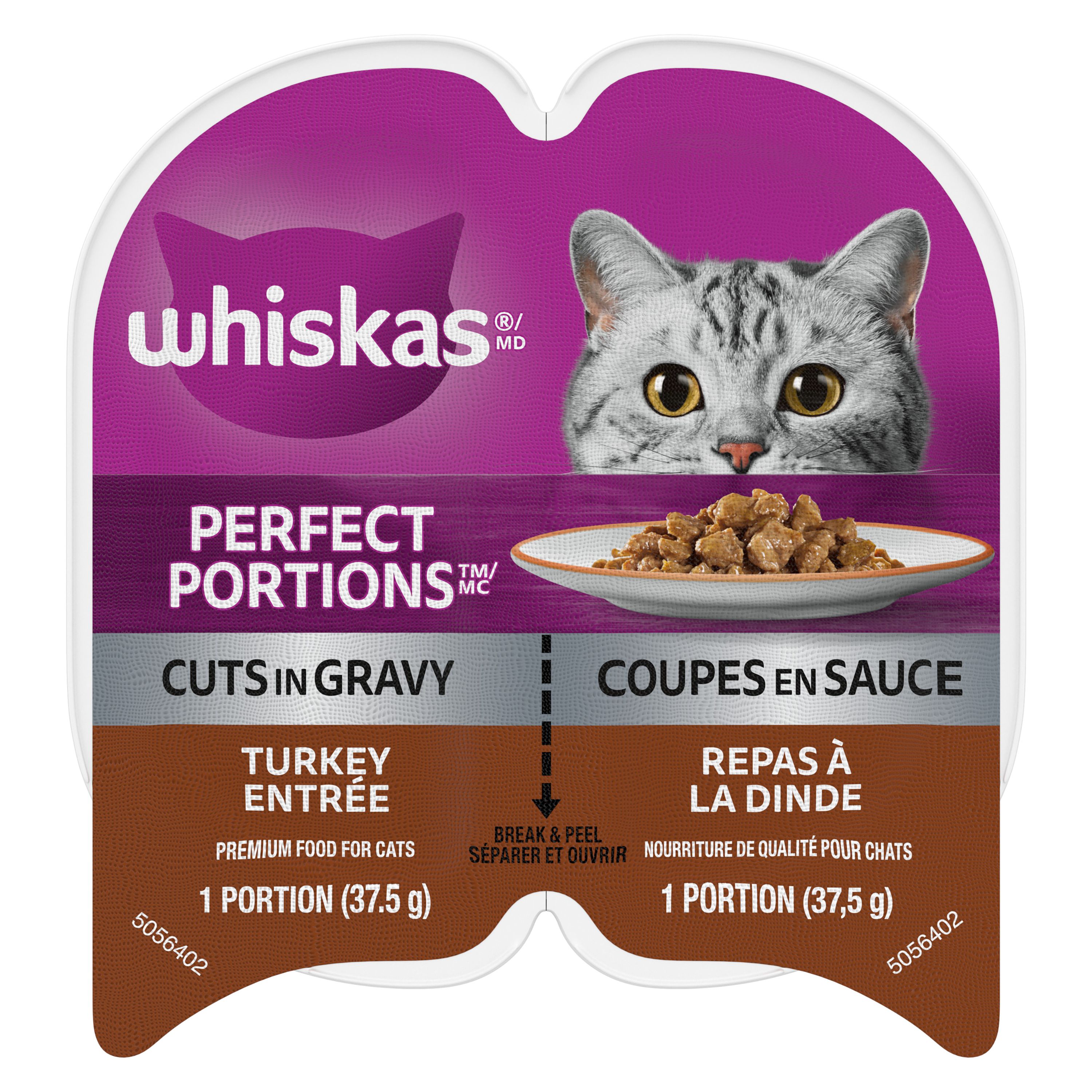 Whiskas perfect portions cuts in gravy