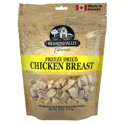 Product Richmond Valley Farms Freeze Dried Dog Treats - Natural, Grain Free, Chicken Breast