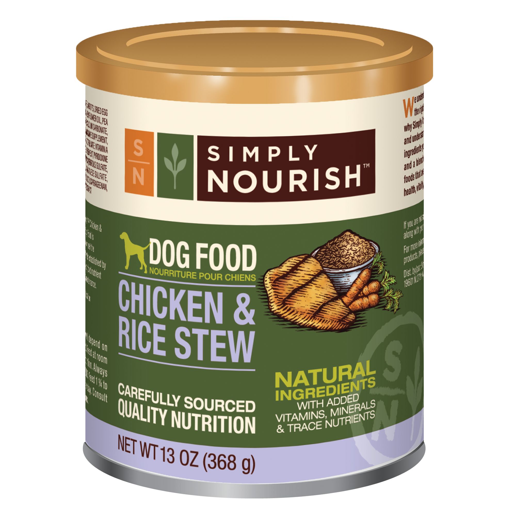 SIMPLY NOURISH Essentials Duck Wild Rice Recipe Adult Chunks In Gravy