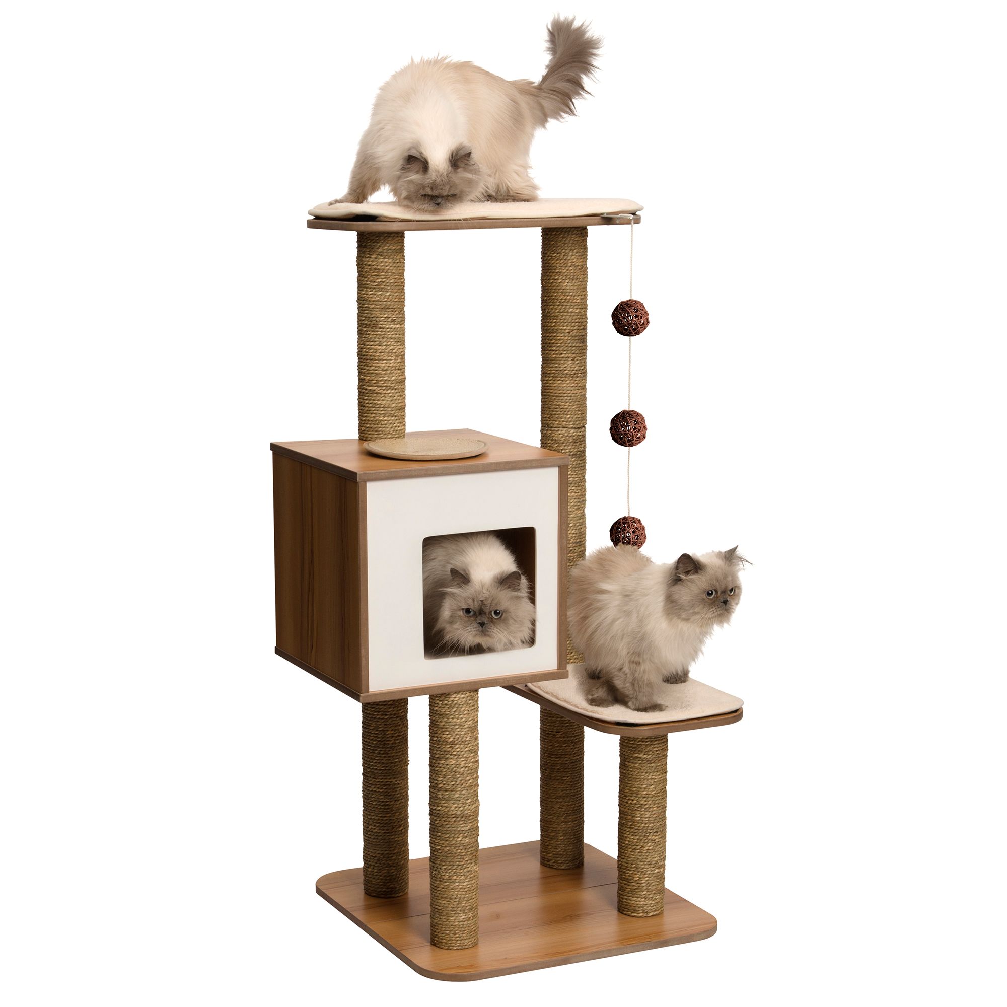 Vesper V High Base Cat Tree High Cat Trees Petsmart