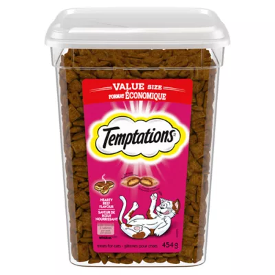 Product Temptations™ Adult Cat Treats - Hearty Beef Flavour