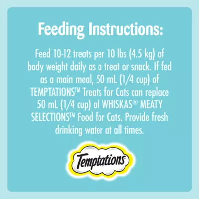 Product Temptations™ Mix-Ups Adult Cat Treats - Tuna, Salmon & Shrimp Flavour