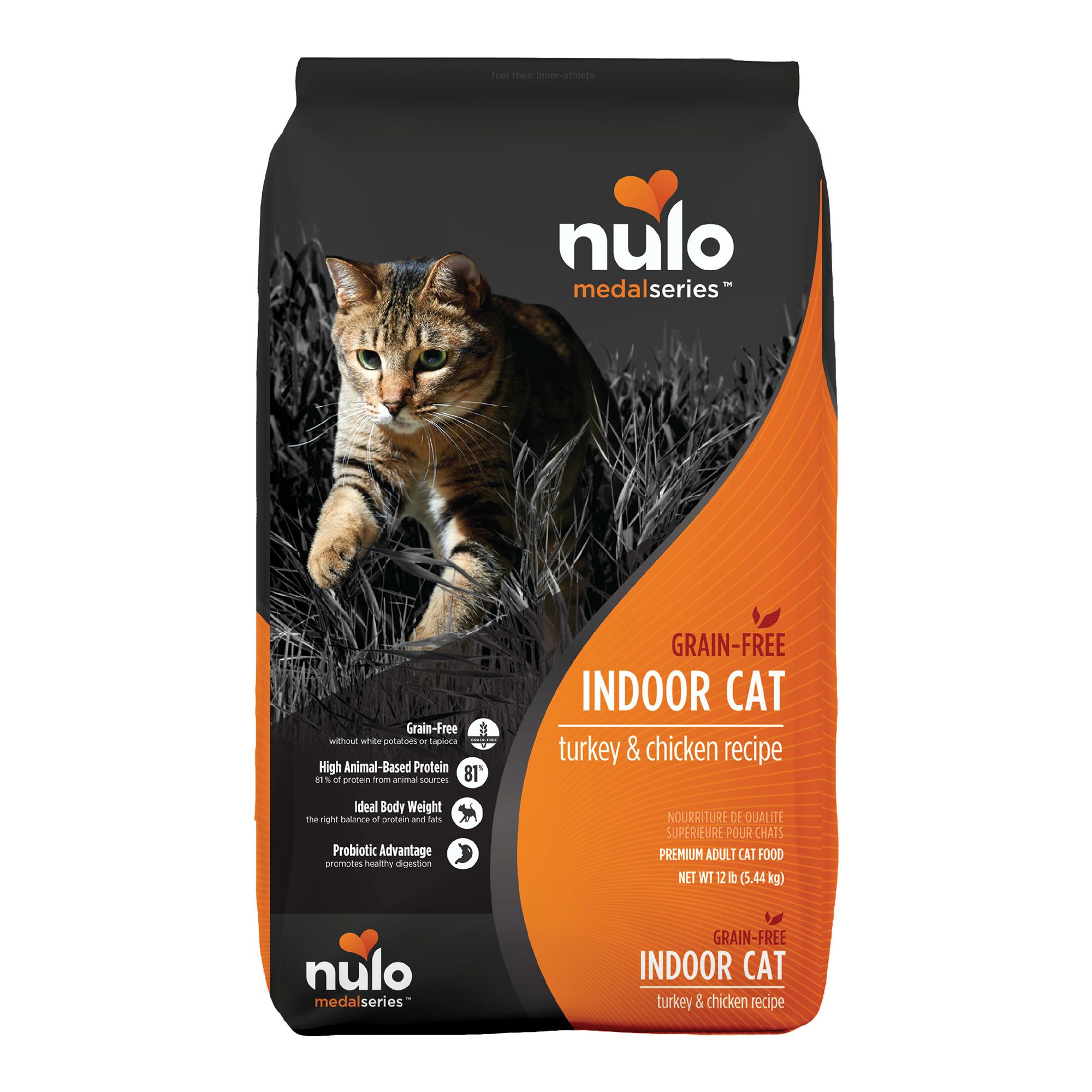 Nulo MedalSeries Indoor Adult Cat Food 