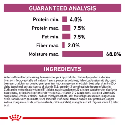 Product Royal Canin® Veterinary Diet Canine Renal Support E Adult Dog Loaf in Sauce Wet Food  13.5 oz can