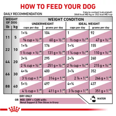 Product Royal Canin® Veterinary Diet Canine Renal Support A Adult Dry Dog Food