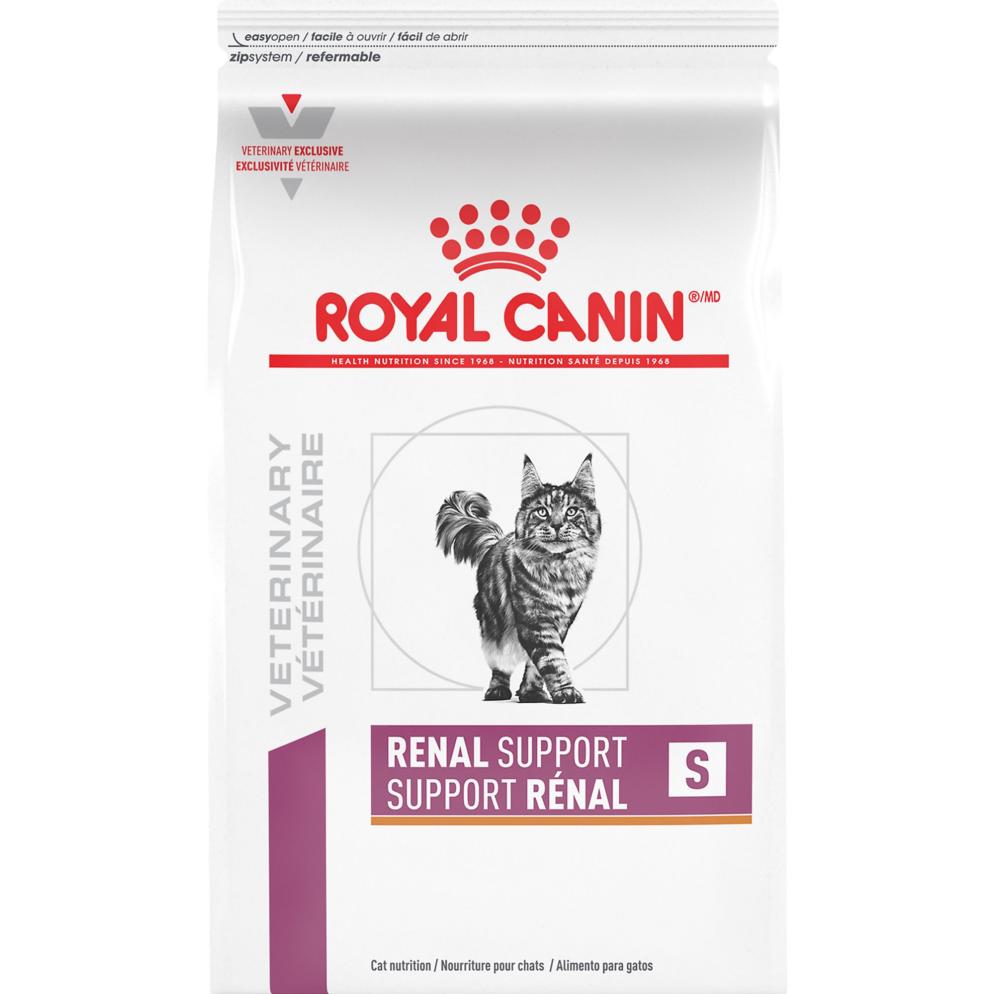 Royal Canin Veterinary Diet Feline Renal Support S Cat Food 3 lb bag