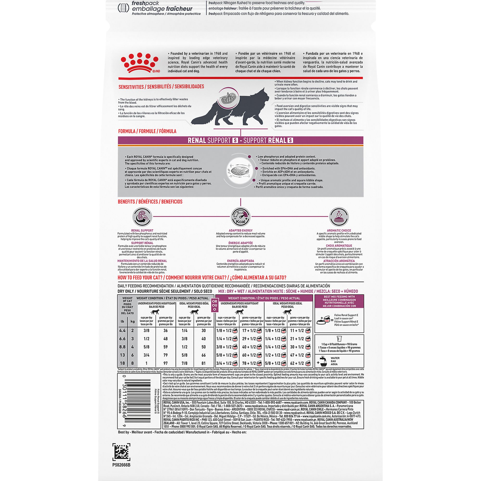 Royal Canin Veterinary Diet Renal Support S Cat Food Cat Veterinary Diets Petsmart