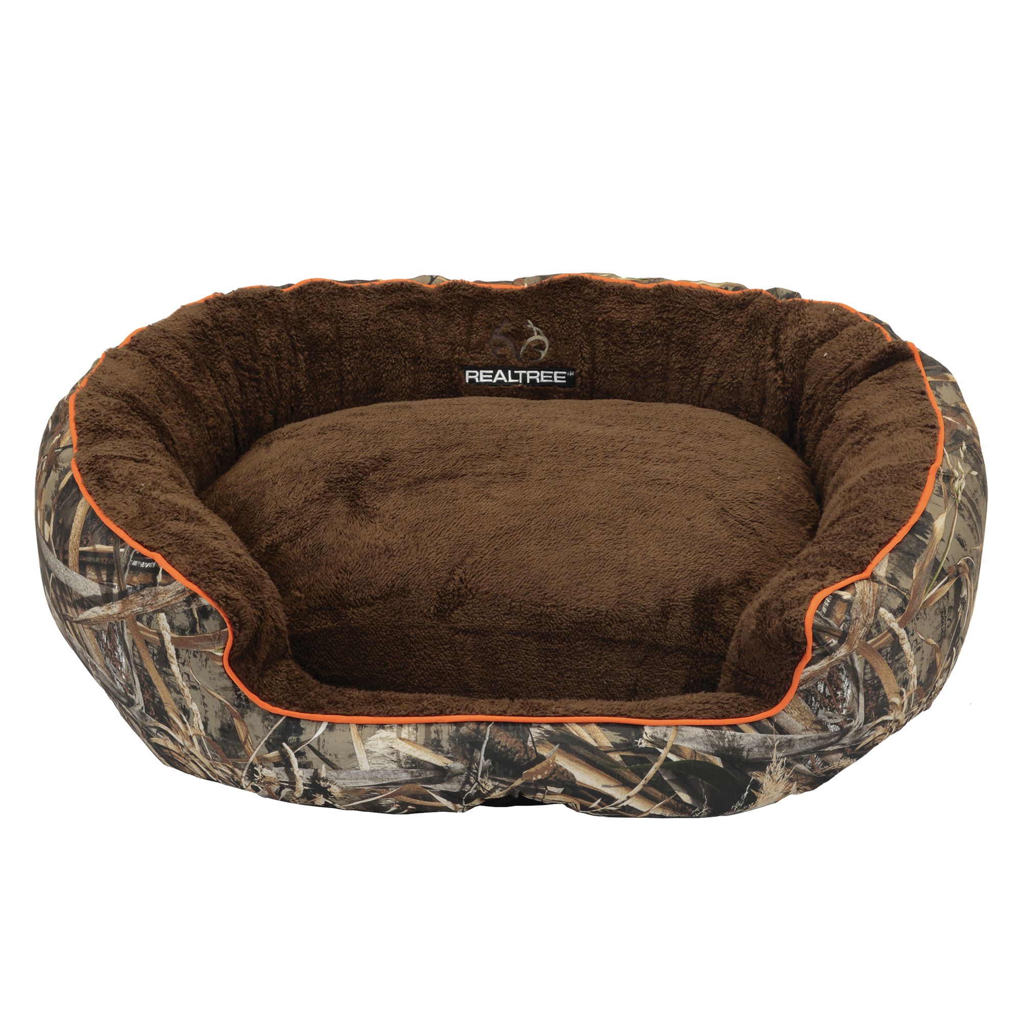 REALTREE® Camo Bolster Dog Bed | dog Cuddler Beds | PetSmart