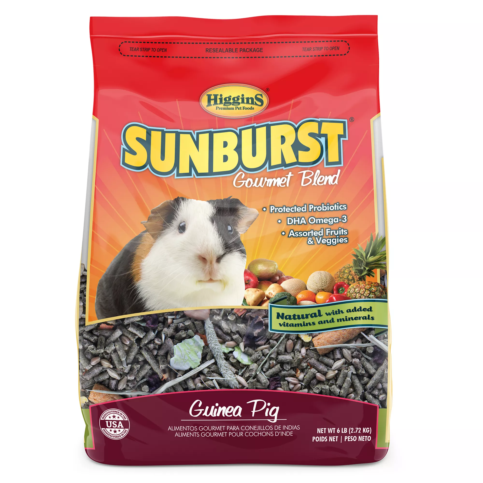 Higgins Sunburst Gourmet Guinea Pig Food