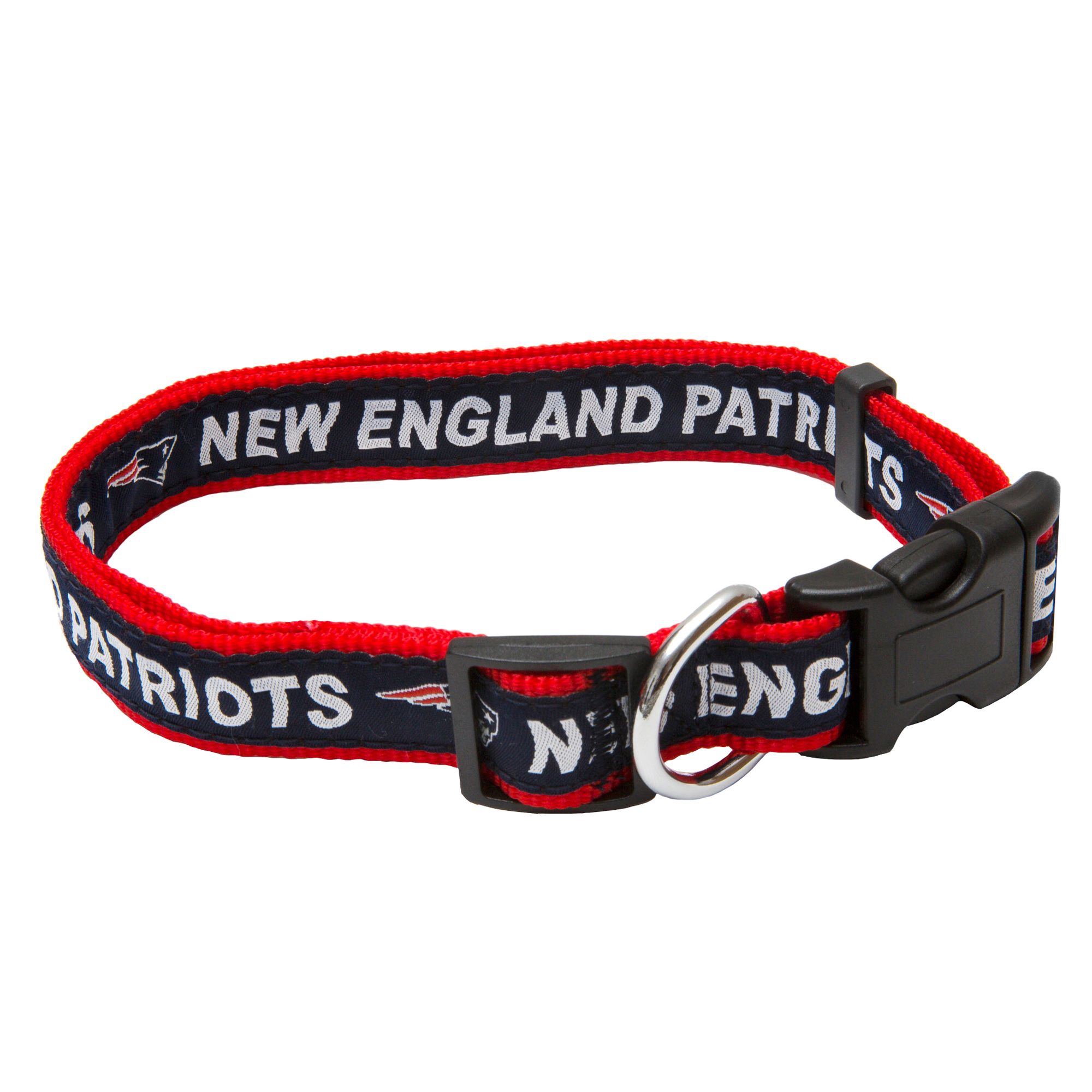 Pets First New England Patriots Dog Collar, Small