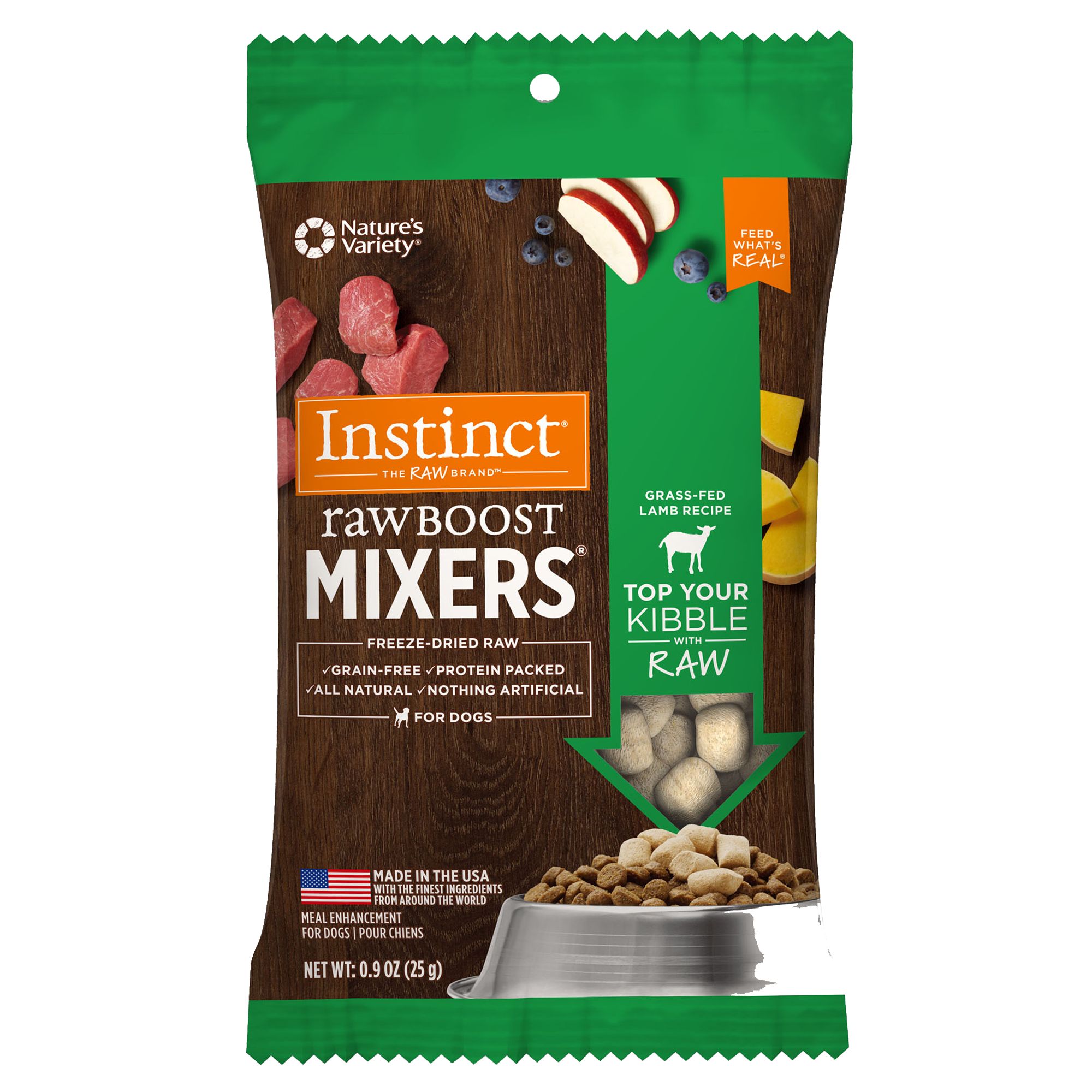 nature's variety instinct raw boost mixers