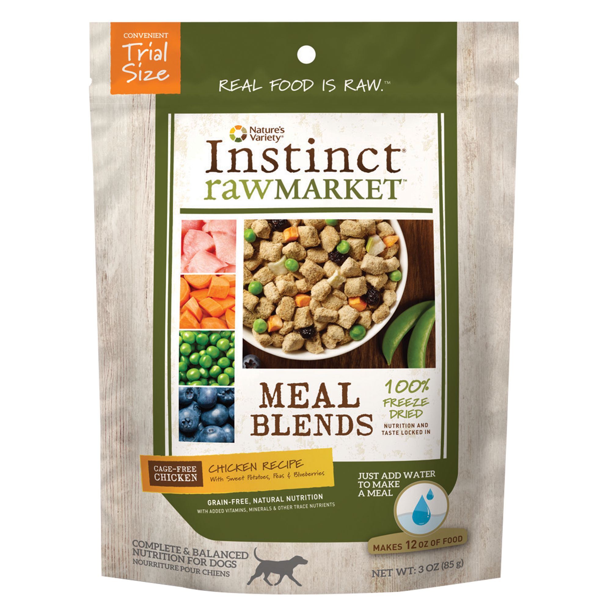 Nature's Variety® Instinct® Raw Market Meal Blends Dog ...