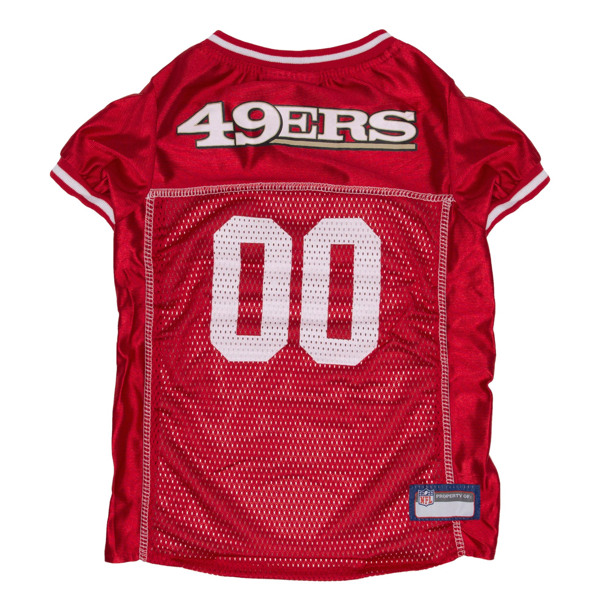 dog 49ers jersey