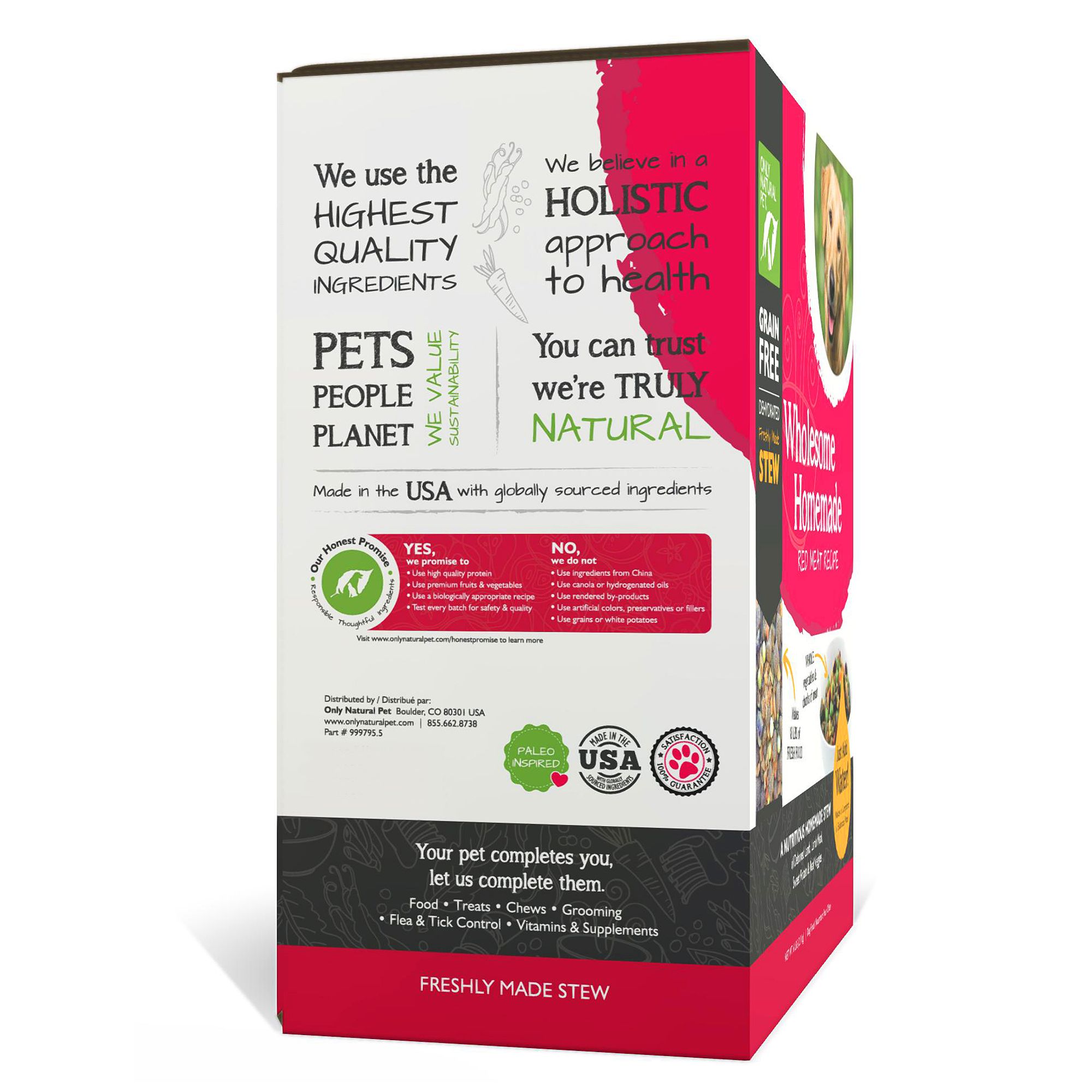 wholesome homemade dog food