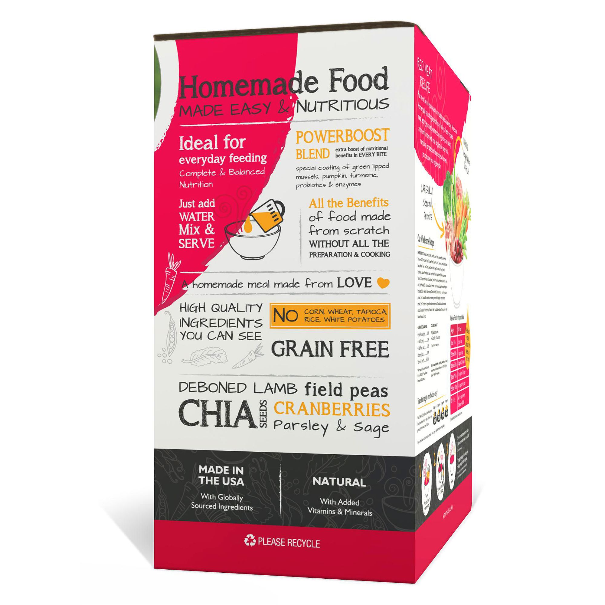 only natural pet wholesome homemade dog food