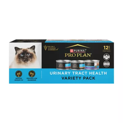 Product Purina Urinary Tract Health Pro Plan Specialized Adult Wet Cat Food Variety Pack, 12 CT, 36 OZ