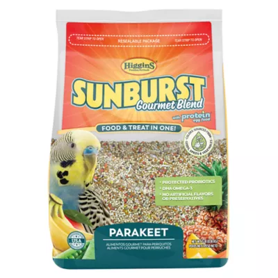 Product Higgins Sunburst Gourmet Blend Parakeet Food