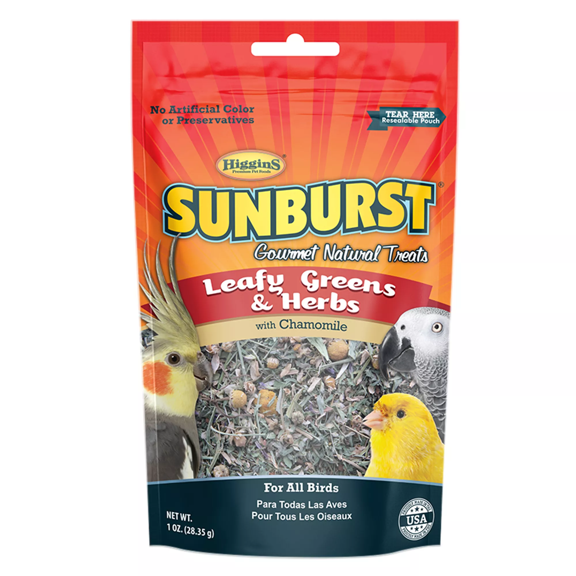 Higgins Sunburst Leafy Greens and Herb Treats