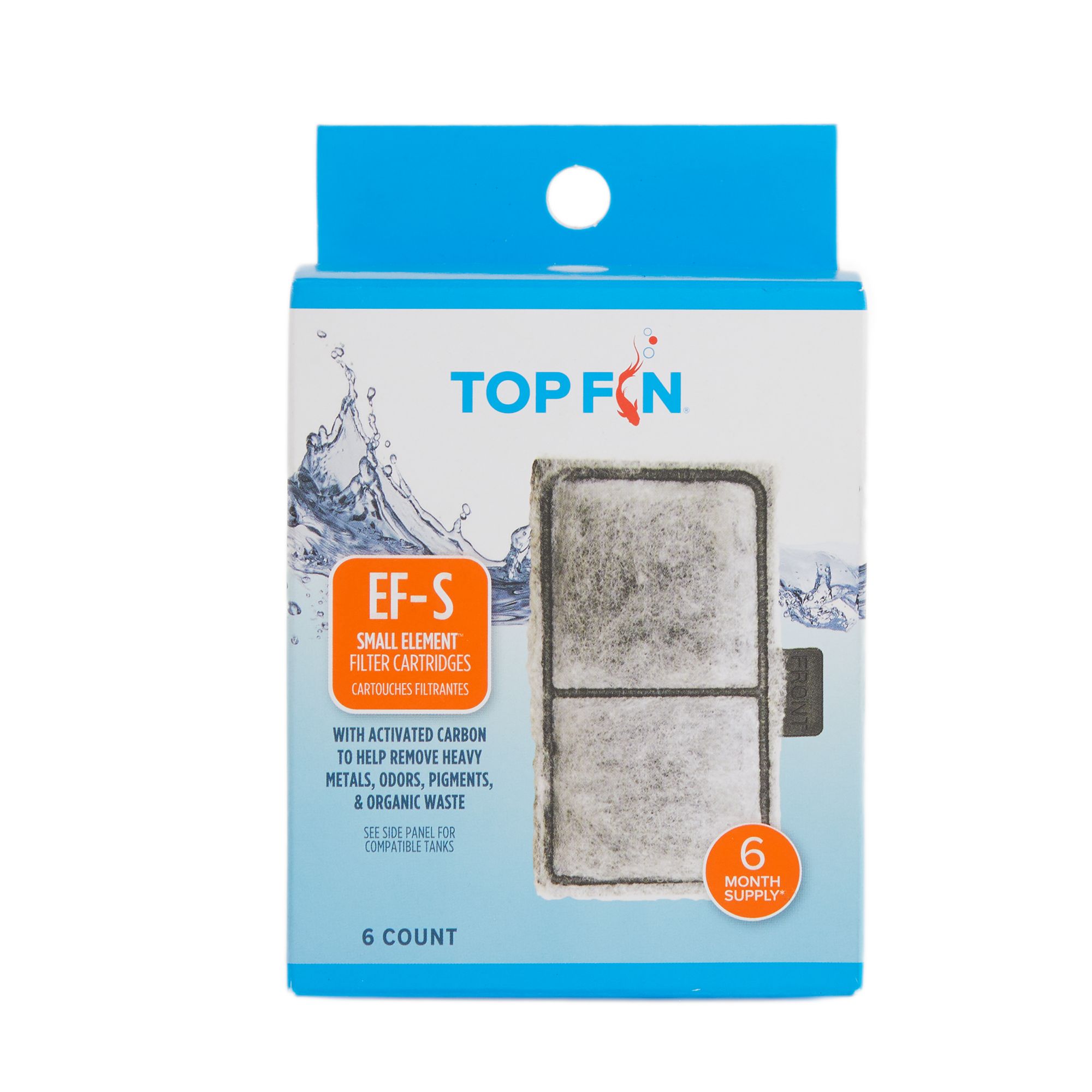 Top Fin® Element EF-S Filter Cartridges, fish Filter Media