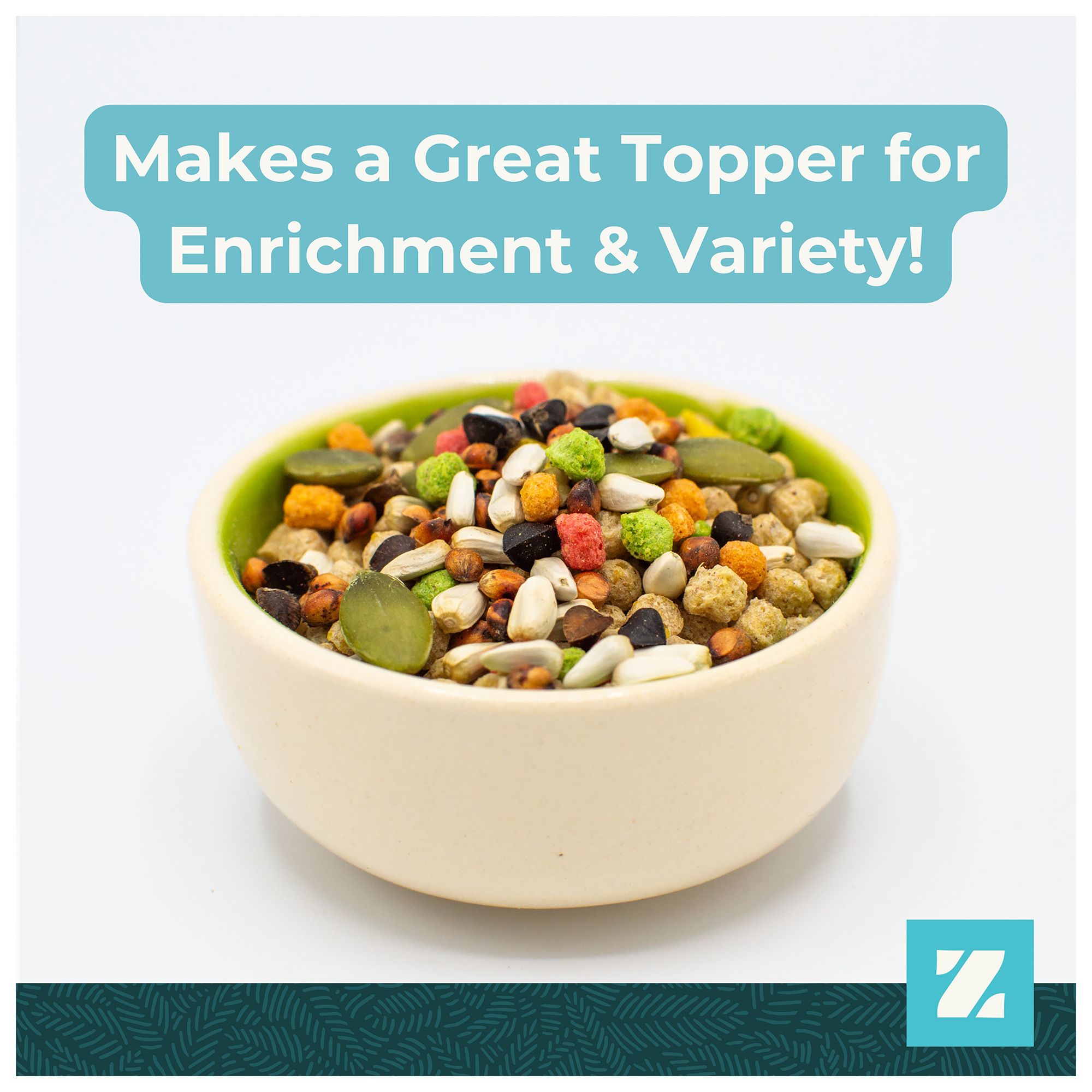 Zupreem® Sensible Seed Medium Bird Food Mixer - Seed Blend - thumbnail 8