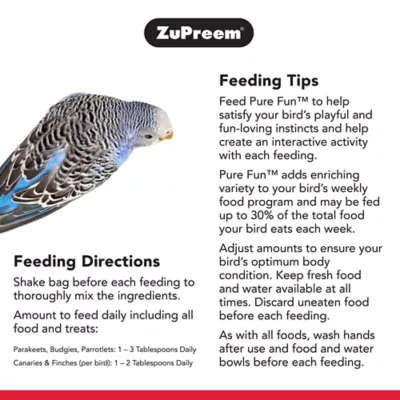 Product ZuPreem® Pure Fun Enriching Variety Mix Bird Food Mixer