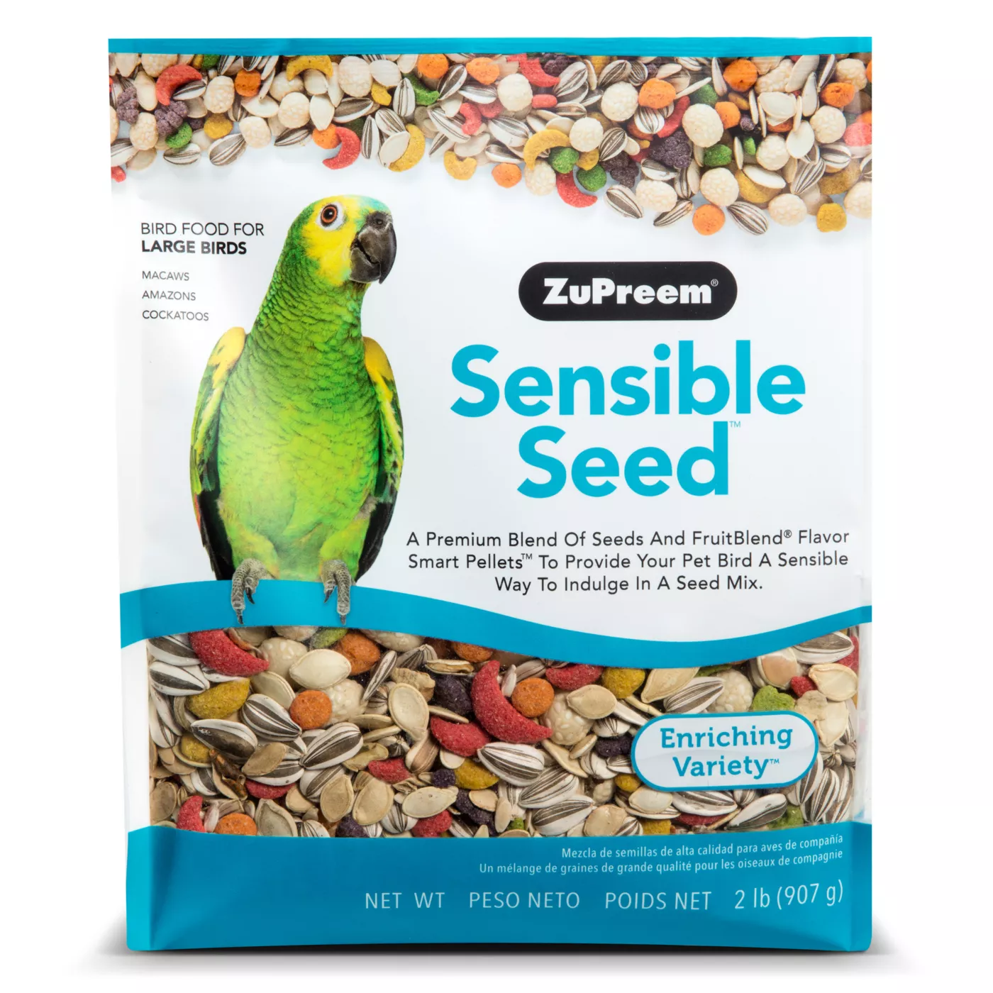 Product ZuPreem® Sensible Seed Enriching Variety Mix Large Bird Food