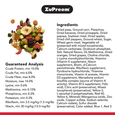 Product ZuPreem® Pure Fun Enriching Variety Mix Bird Food Mixer