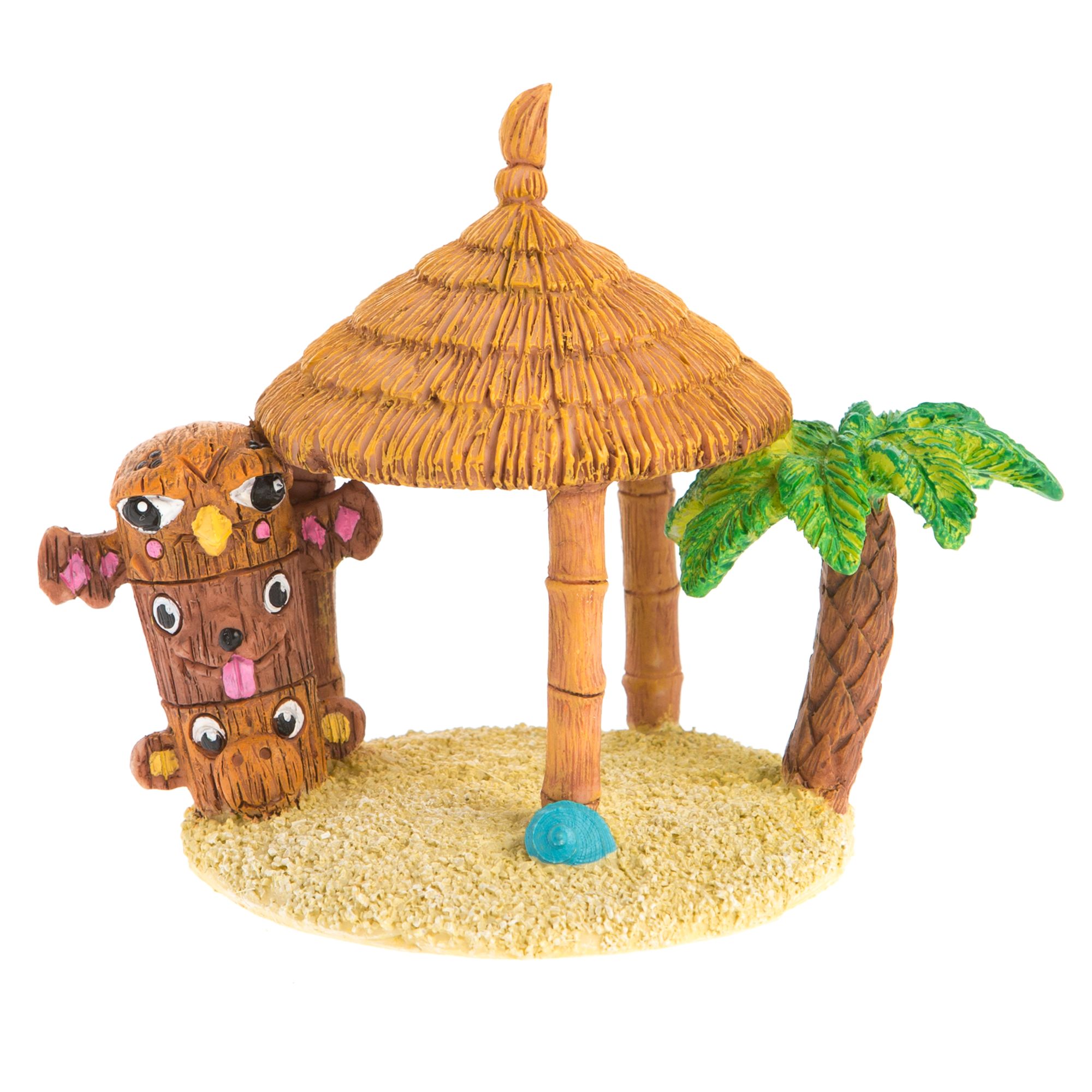 Top Fin Tiki Hut Small Aquarium Ornament PetSmart