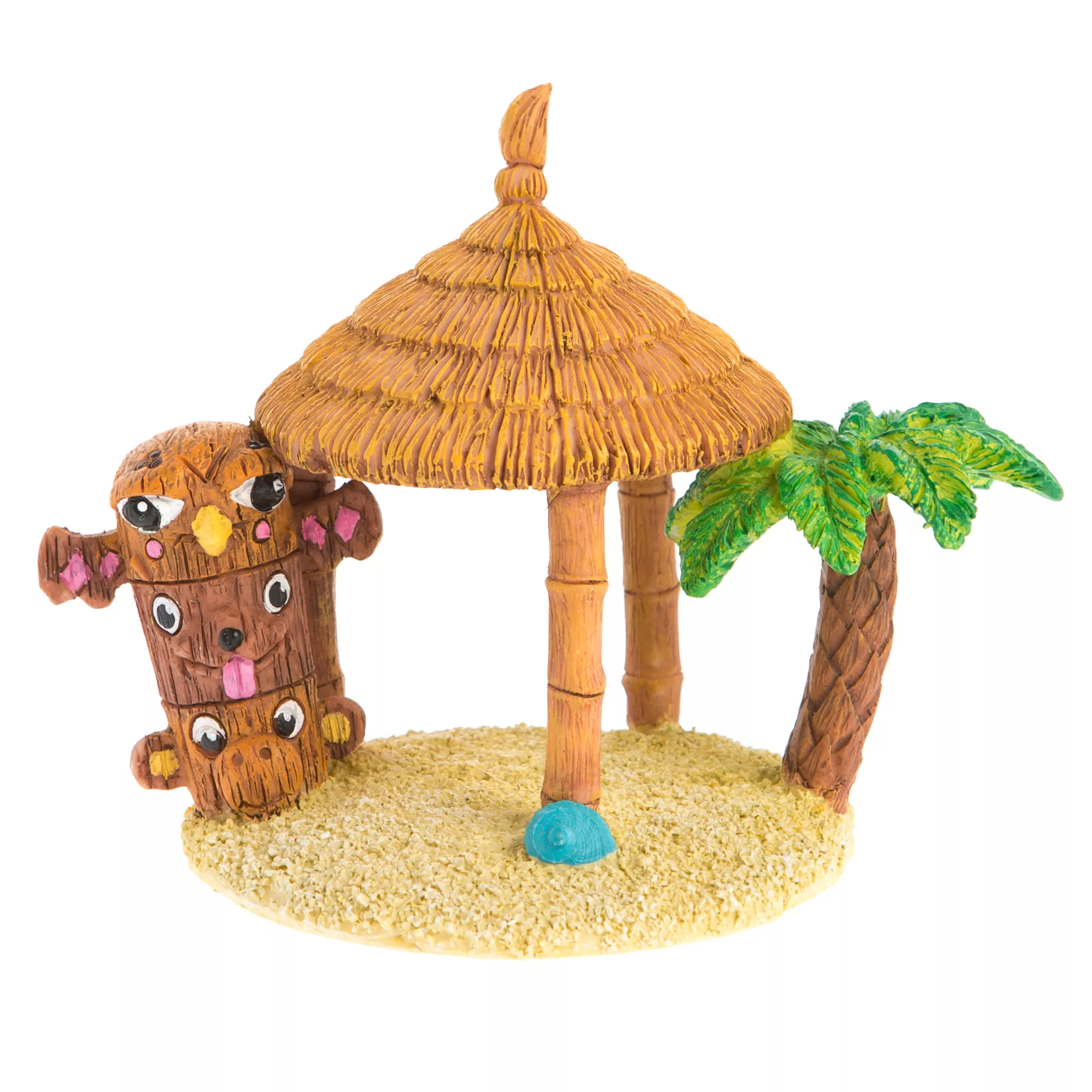 Top Fin® Tiki Hut Aquarium Ornament