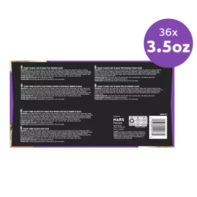 Cesar® Classics Home Delights Adult Wet Dog Food - Loaf & Chunks in Gravy, 36 Count - Image 10