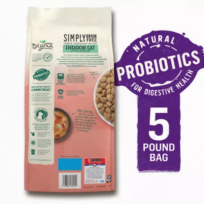 Product Purina® Beyond® Simply Indoor Adult Cat Dry Food - Salmon, Natural, Omegas