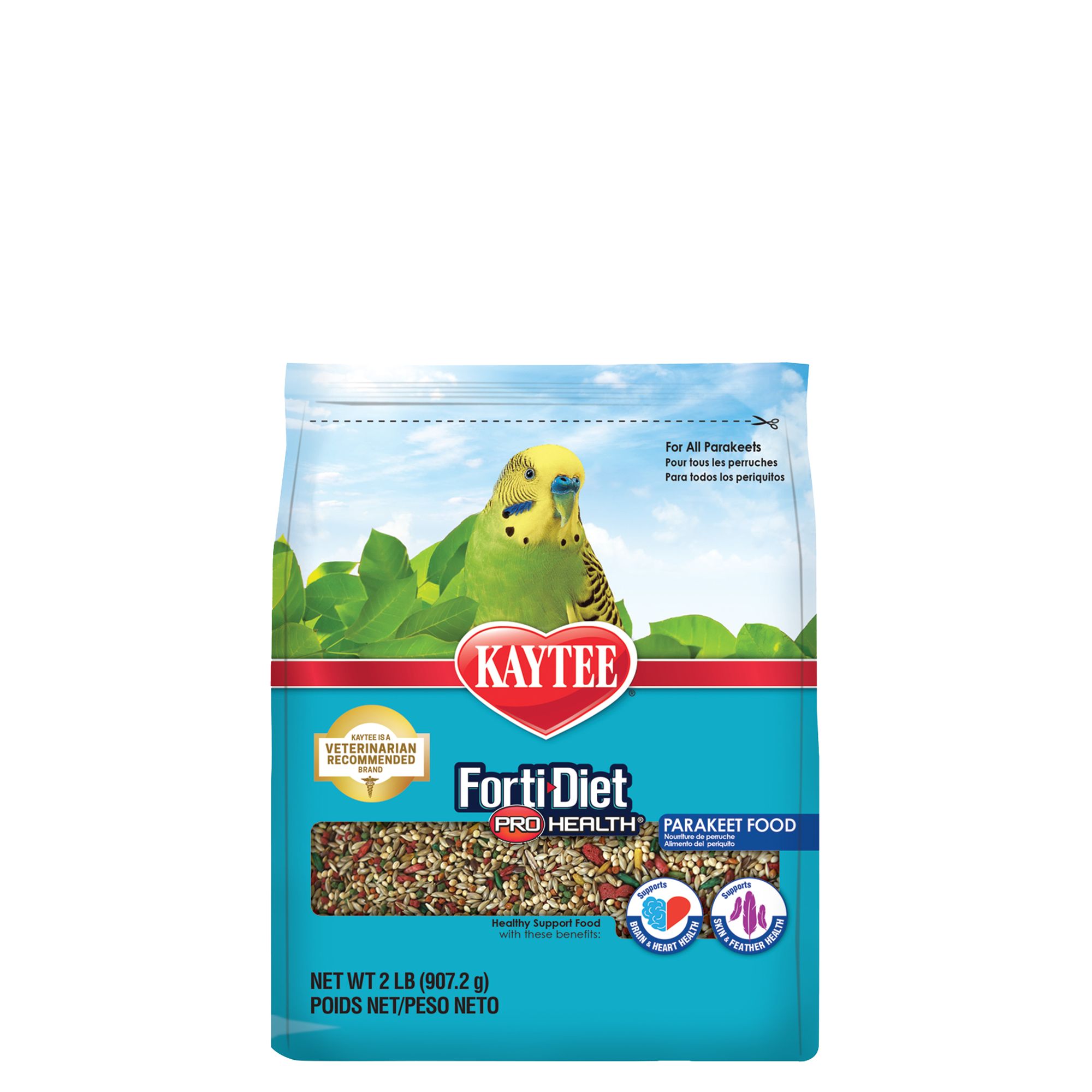 thumbnail image 2 of Kaytee Forti-Diet Parrot Feather Health Pet Bird Food – 8 Lb, Free Shipping 2 of 3