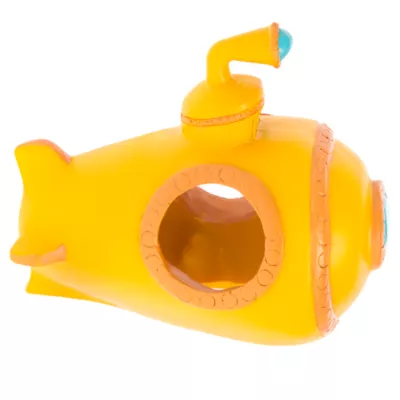 Product Top Fin® Yellow Submarine Aquarium Ornament