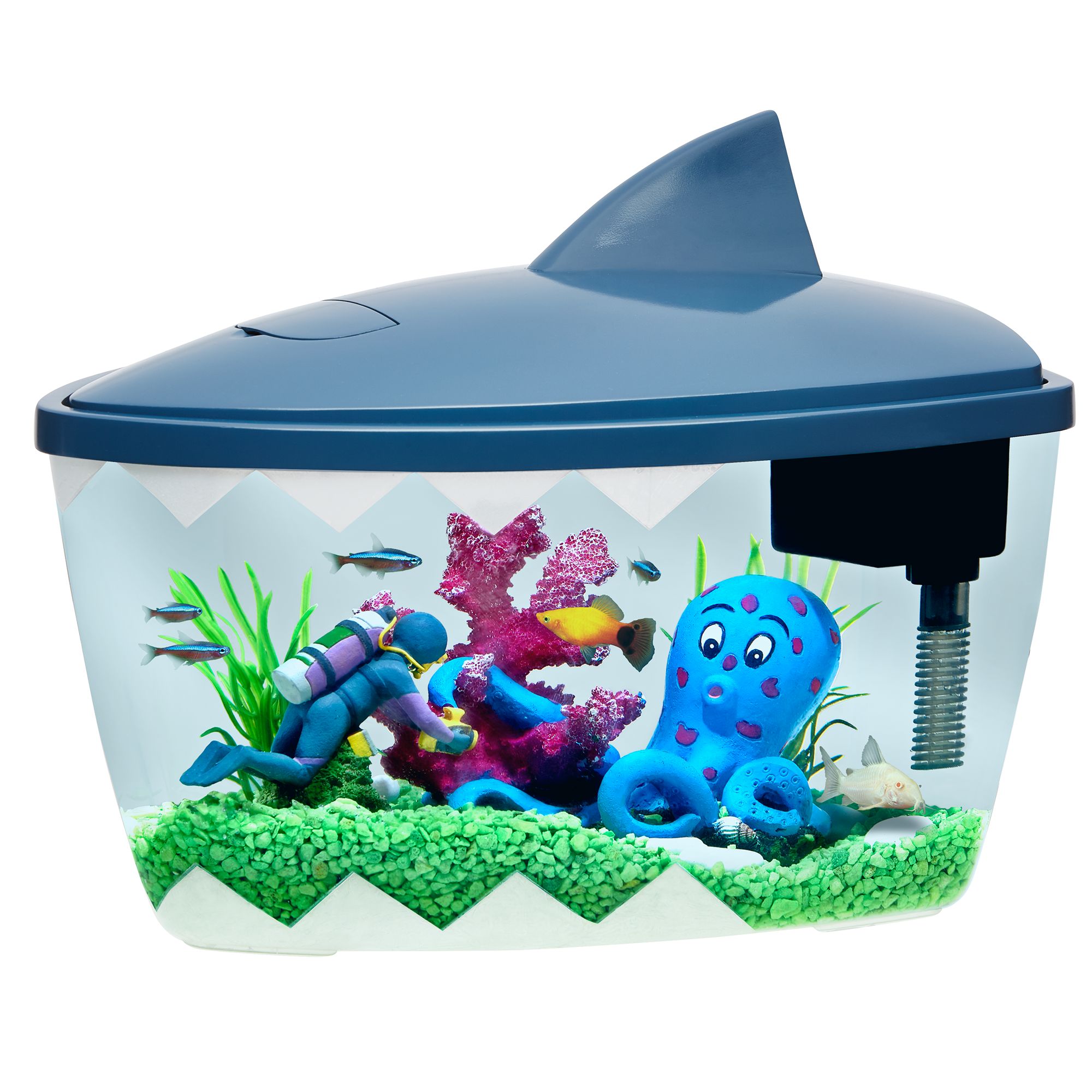 Top Fin Tooth And Fin Aquarium Kit - Aquarium Views