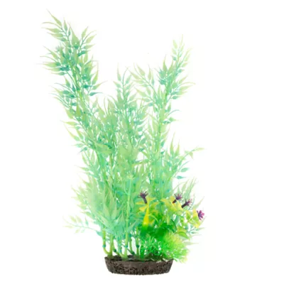 Product Top Fin® Artificial Glow-in-the-Dark Bamboo Aquarium Plant - 18"