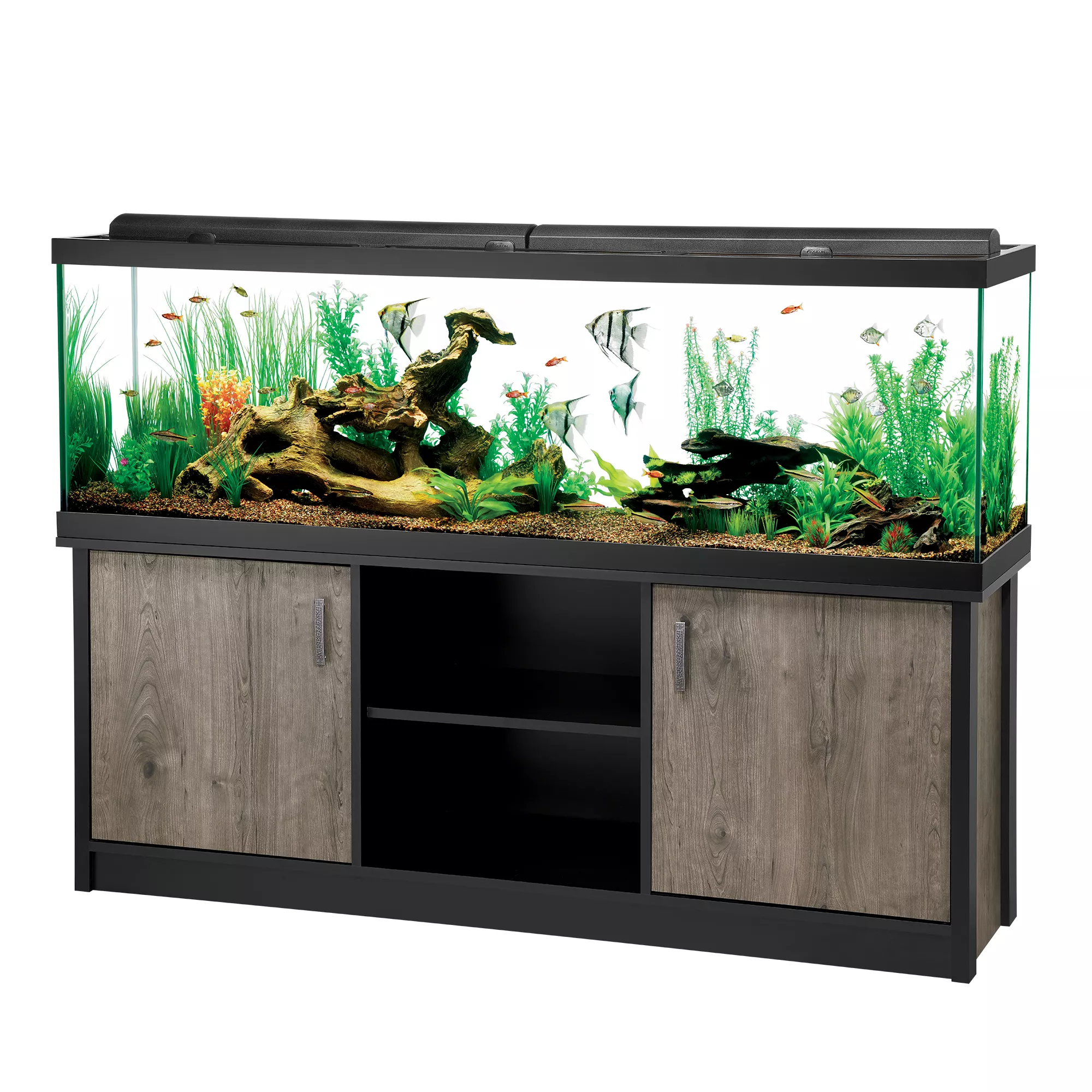 Aqueon® LED Aquarium & Stand Ensemble - 125 Gallon