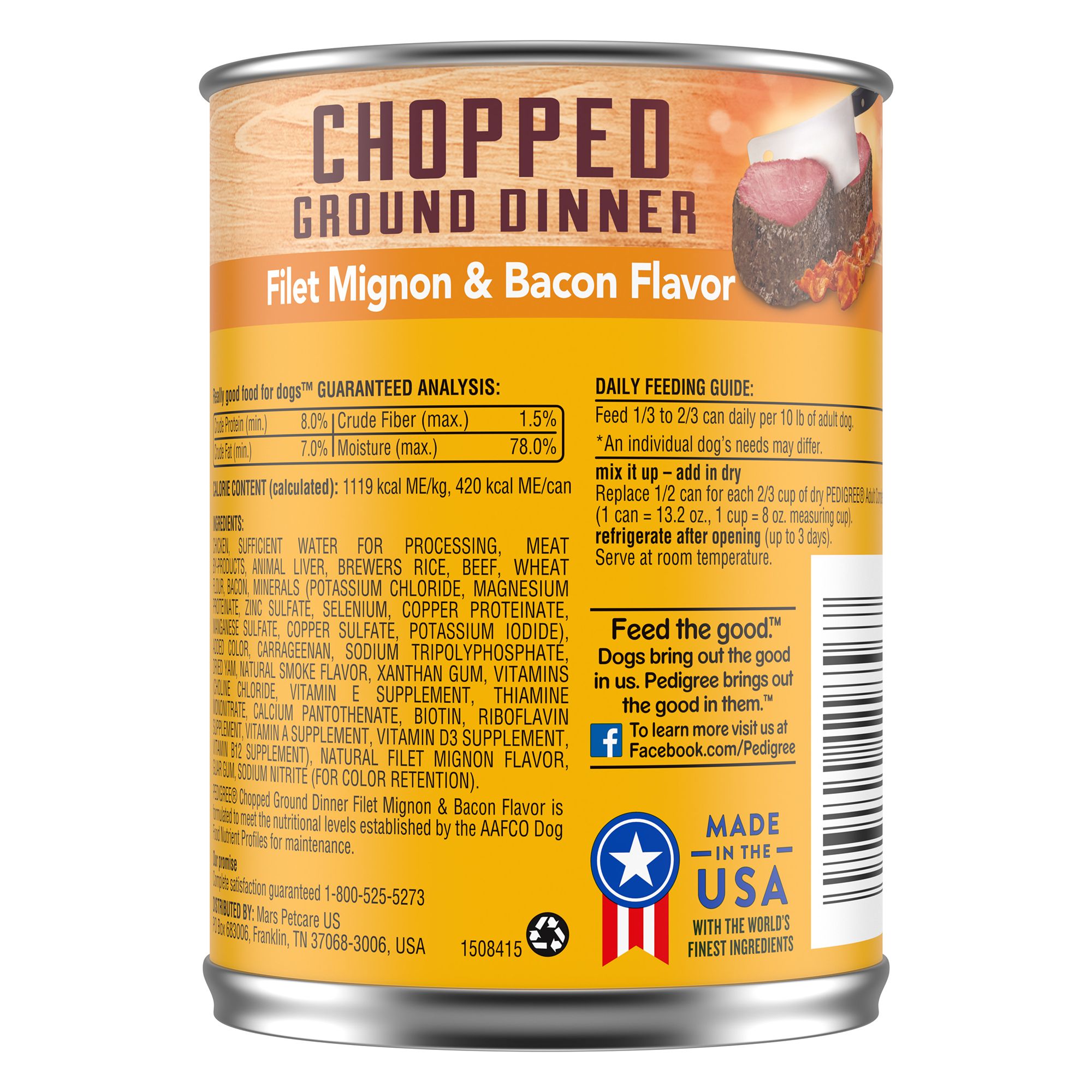 petsmart pedigree canned dog food