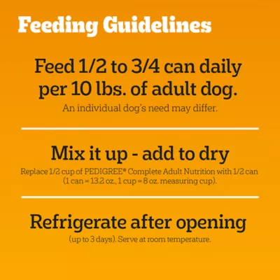 Product Pedigree® Homestyle Meals Adult Wet Dog Food - 13.2 Oz., 12 Count, Variety Pack