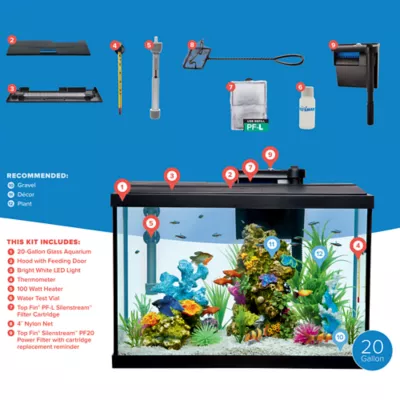 Product Top Fin® Essentials Aquarium Starter Kit