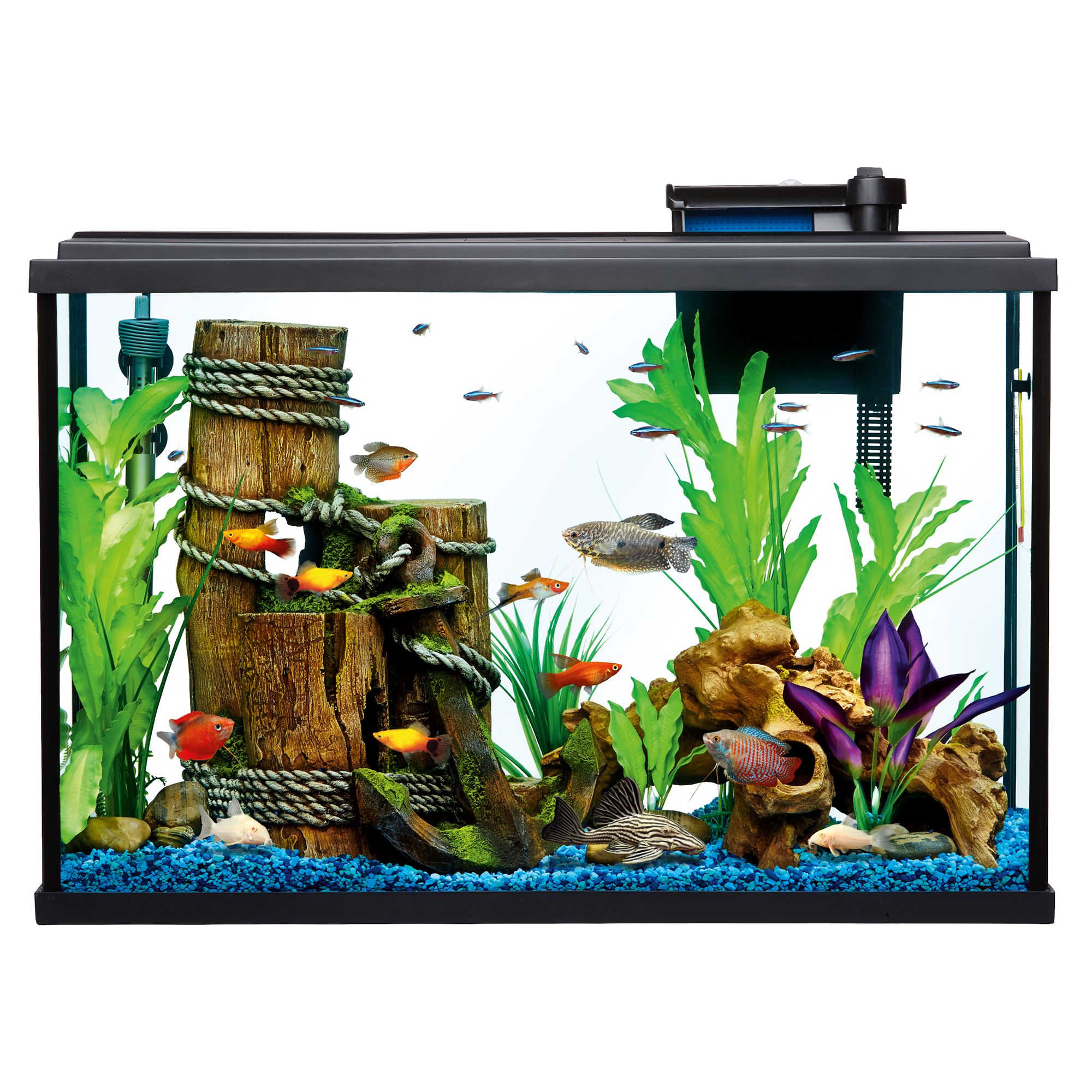 Top fin 55 shop gallon aquarium hood