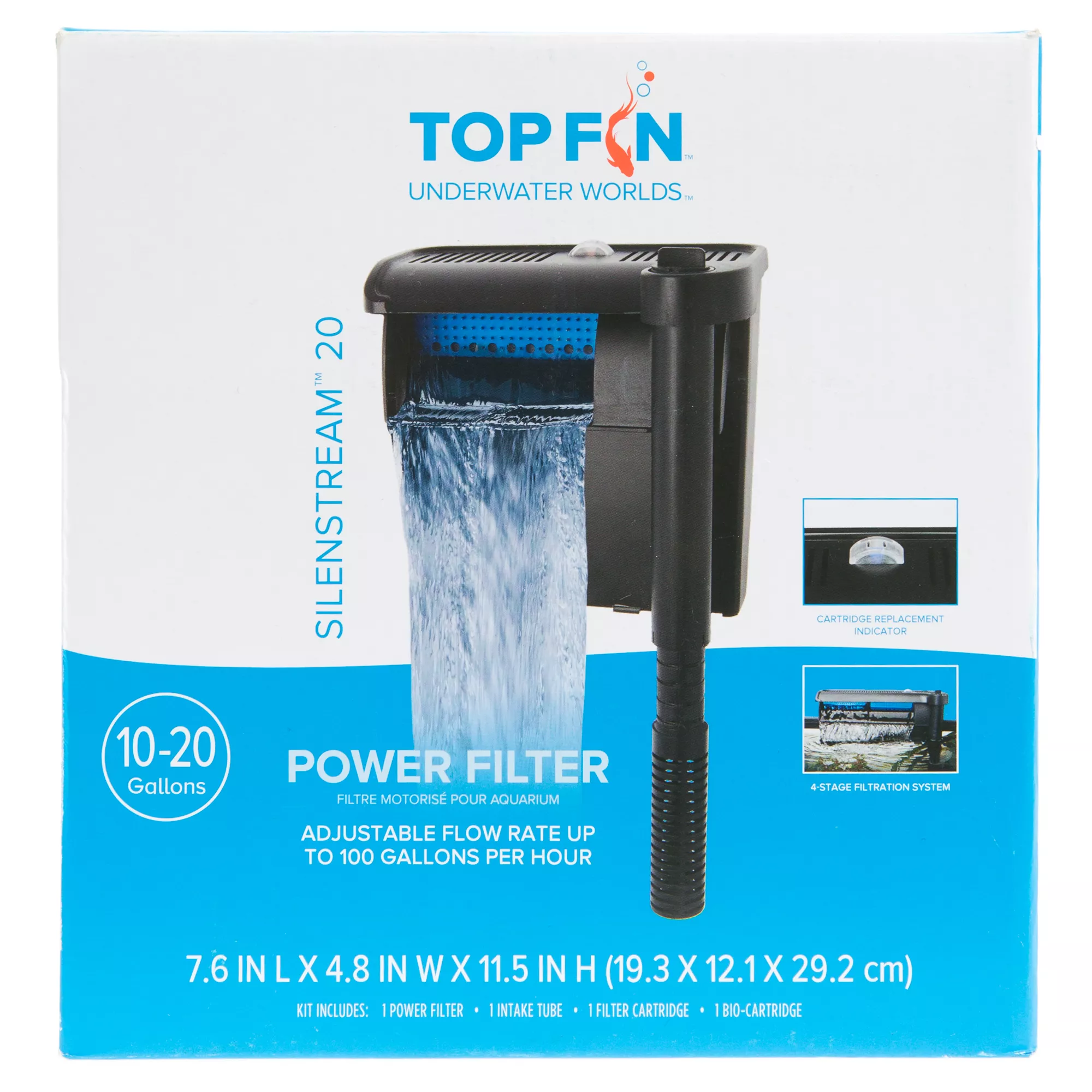 Top Fin® Silenstream&trade; Power Filter