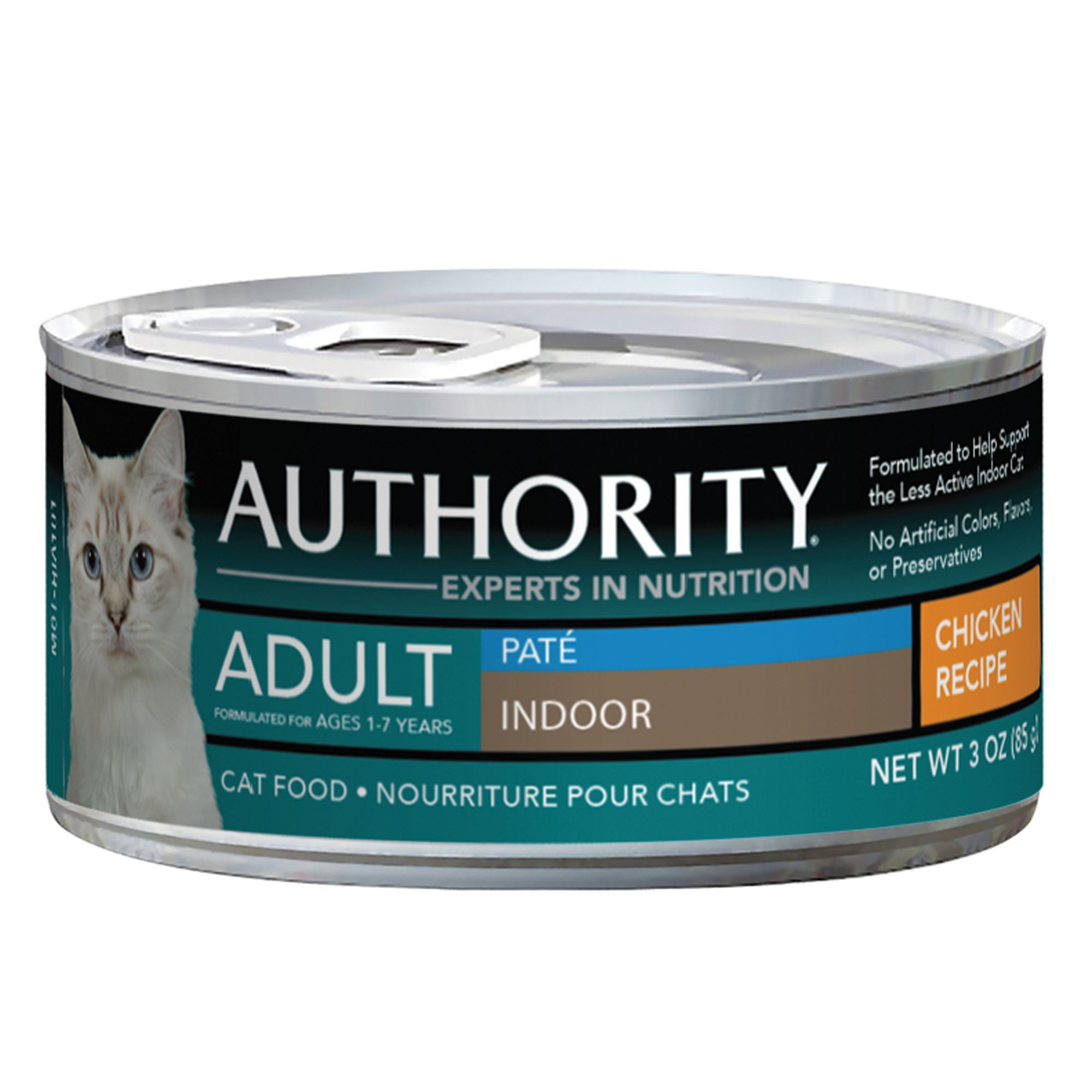 Authority® Indoor Adult Cat Food - Chicken | cat Wet Food ...