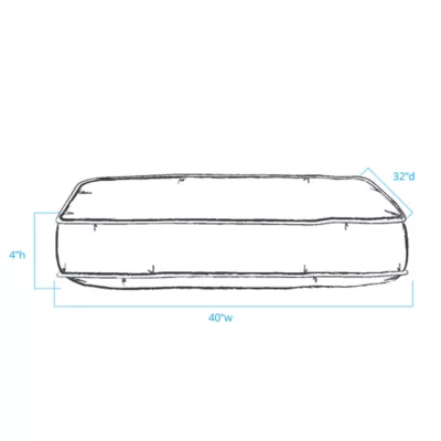 Product Pendleton National Park Acadia Mattress Dog Bed